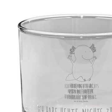 Mr. & Mrs. Panda Whiskyglas Axolotl Hurra, Whiskeylgas, Whiskey Glas, Whiskeyglas mit Spruch, Premium Glas, Mit Liebe graviert
