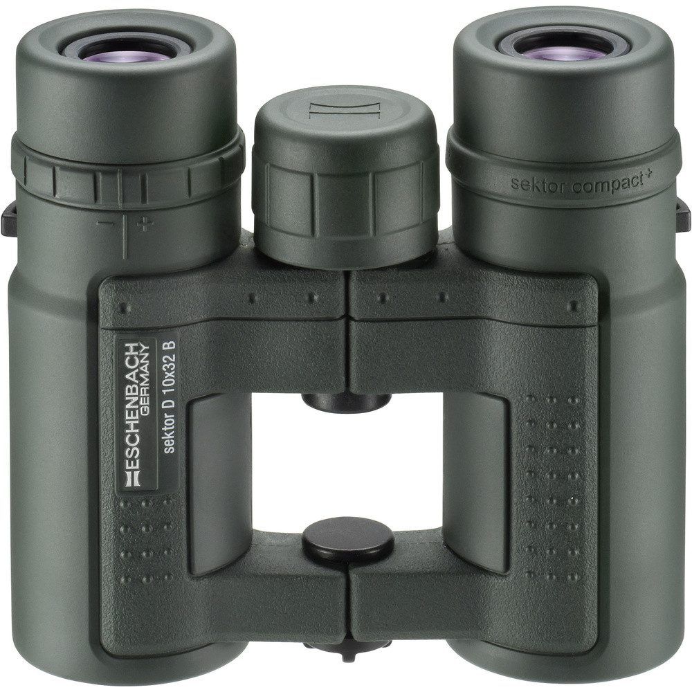 Eschenbach Optik Eschenbach Fernglas Sektor compact+ 10x32 B 10 x 32 mm Dunkelgrün 425 Fernglas