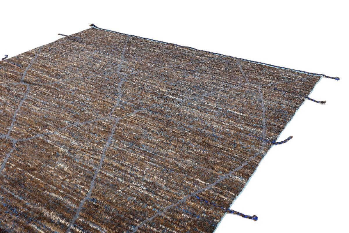 rechteckig, Orientteppich Trading, Maroccan Handgeknüpfter mm Moderner Orientteppich, Design Nain Berber 20 266x376 Höhe: