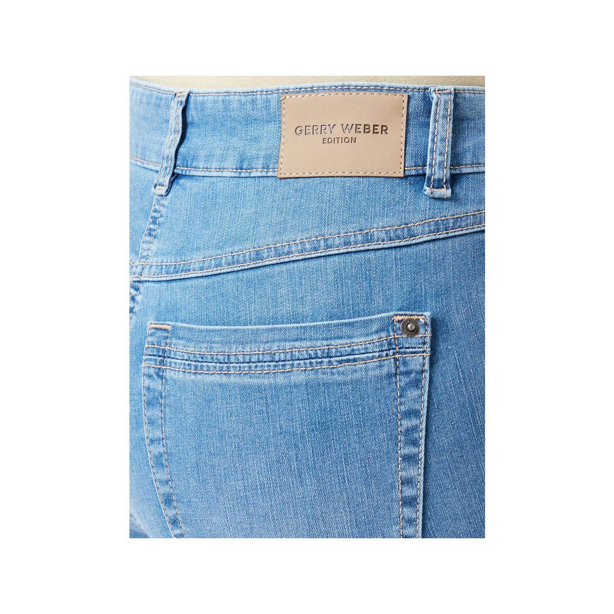 mit blau 5-Pocket-Jeans use WEBER blue denim (834002) (1-tlg) GERRY