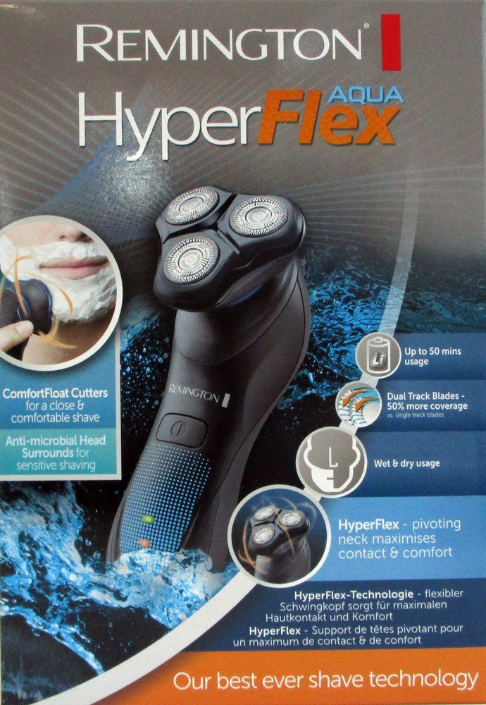 Remington Elektrorasierer HyperFlex Aqua XR1430, Langhaartrimmer,  HyperFlex-Technologie, Aufbewahrungstasche