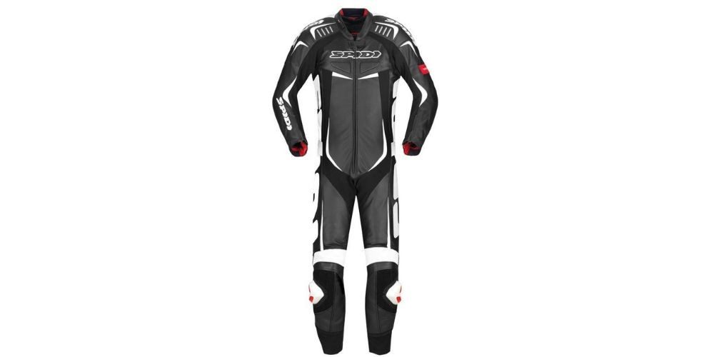 SpiDi Motorradkombi Track Wind Pro 1-Teiler Motorrad Lederkombi