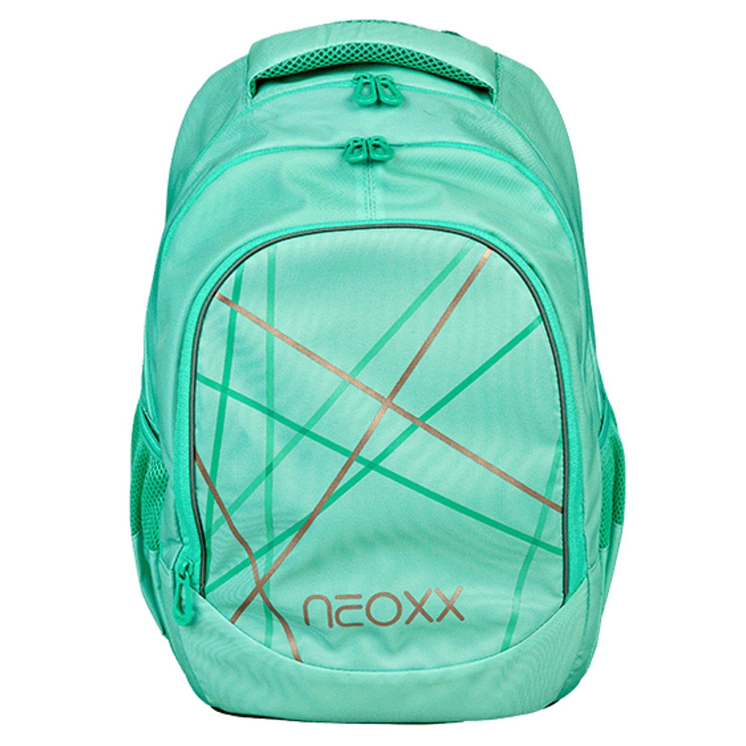 neoxx Schulrucksack Schulrucksack Fly Mint to be