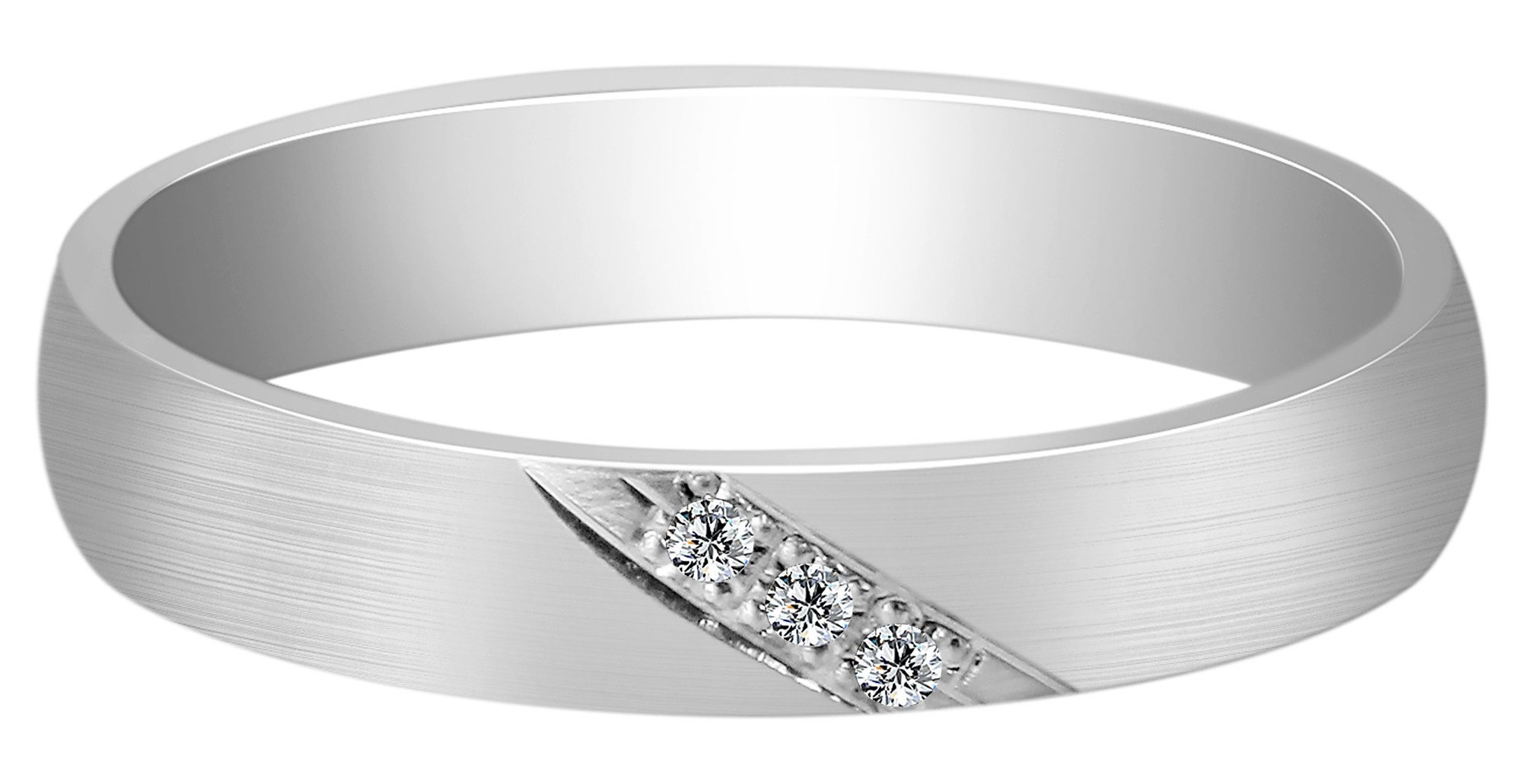 AKZENT Partnerring Jolien Damen Silber, Damen Ring günstig online kaufen