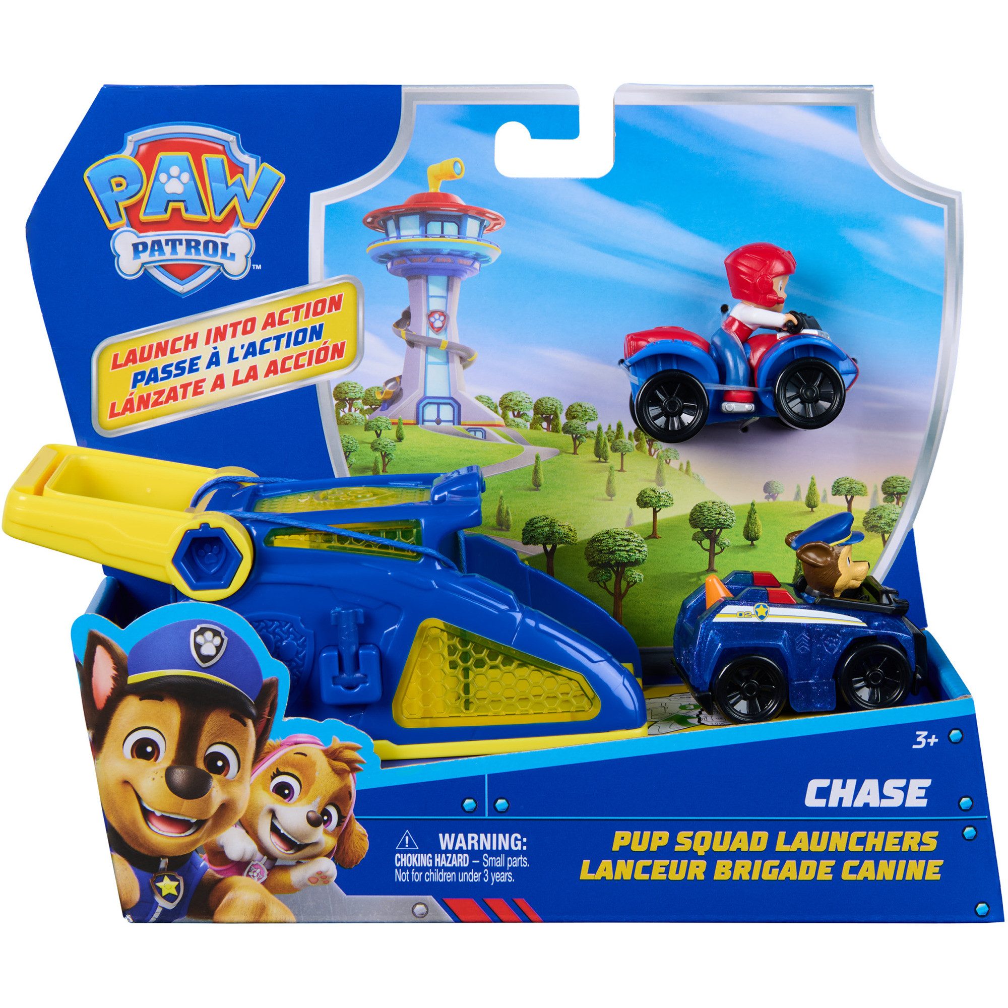 PAW PATROL Spielzeug-Auto Spin Master Paw Patrol - Pup Squad Launcher Set