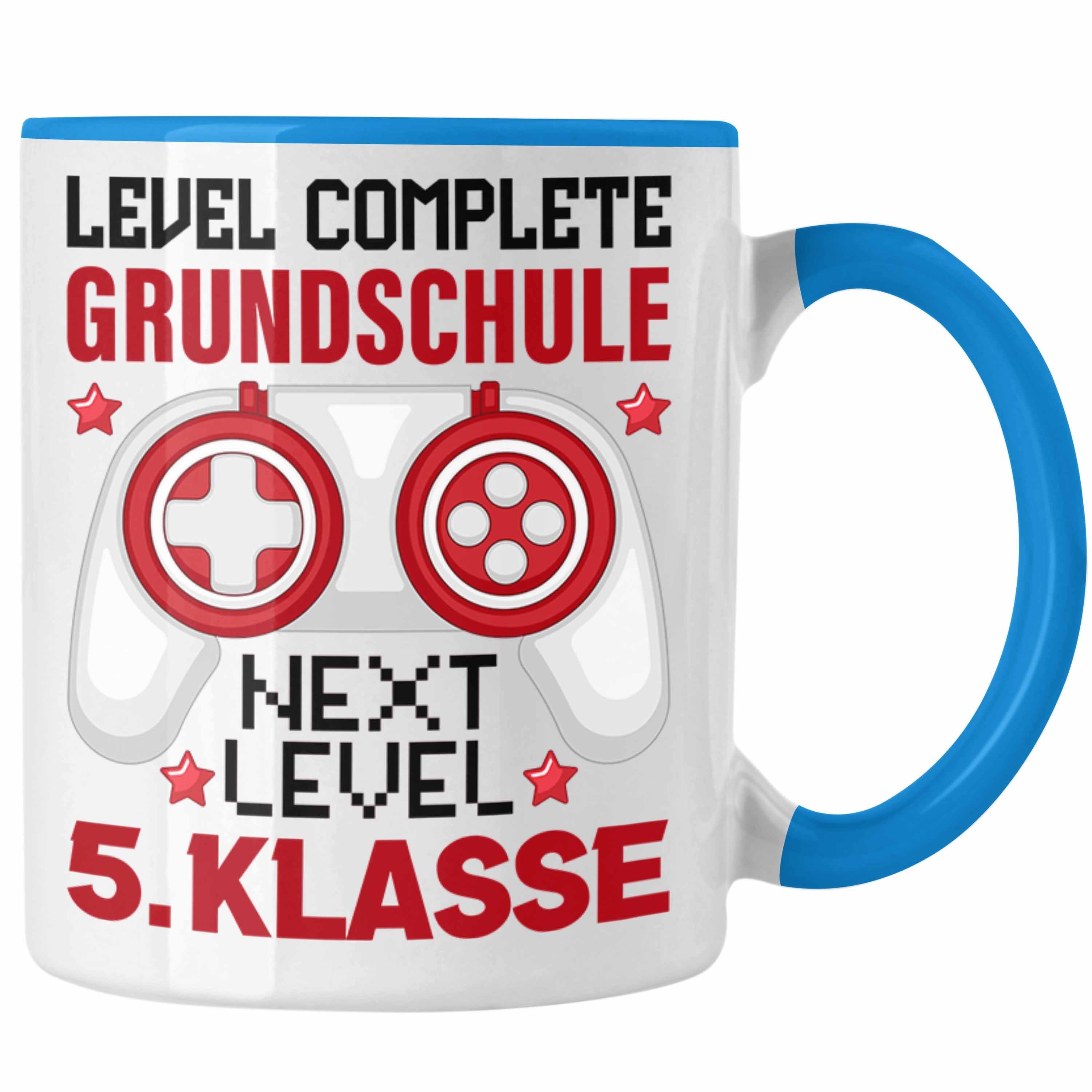 Trendation Tasse 5. Klasse Jungs Weiterführende Schule Grundschule Geschenk Tasse Gamer