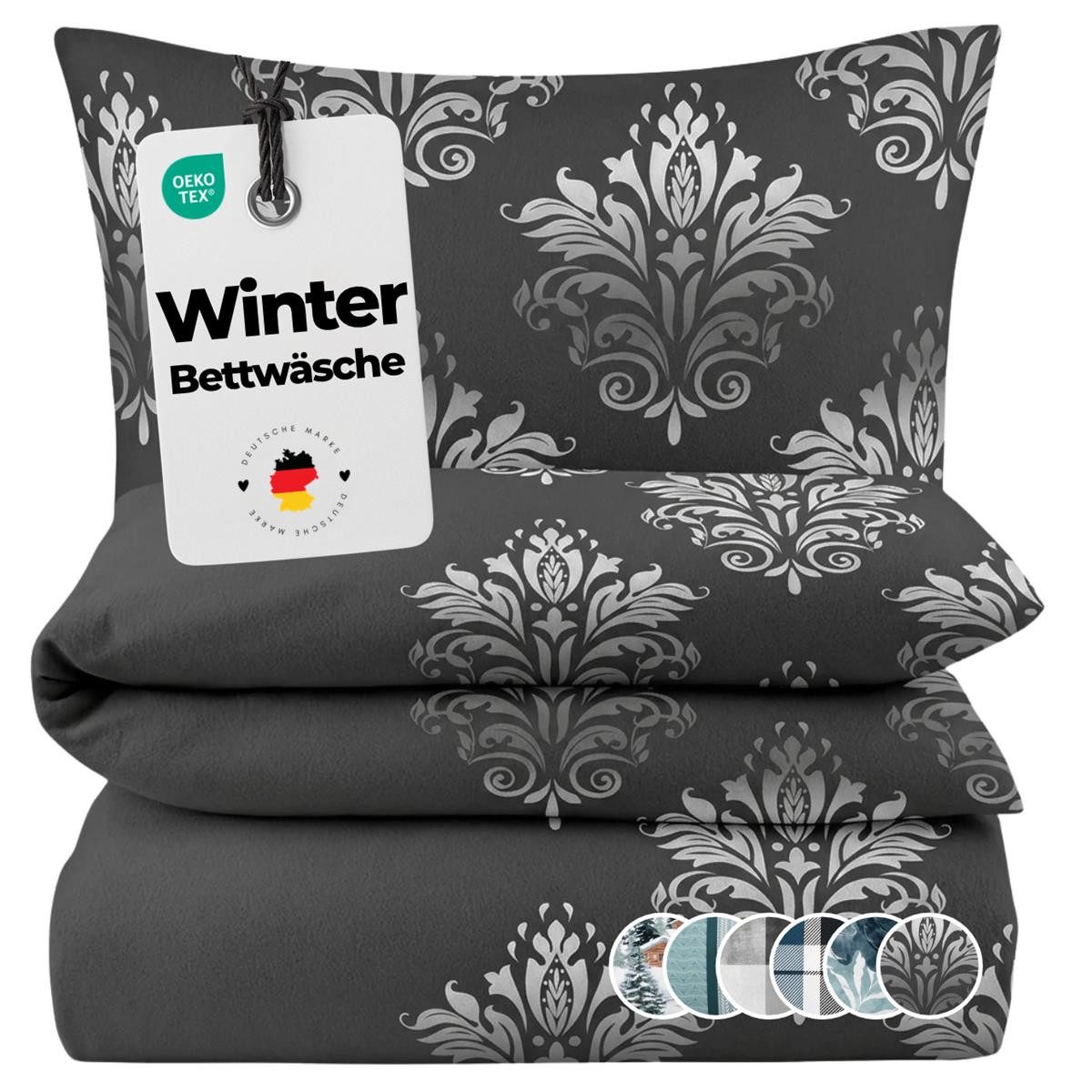 Schwarze Biber Bettwäsche online kaufen