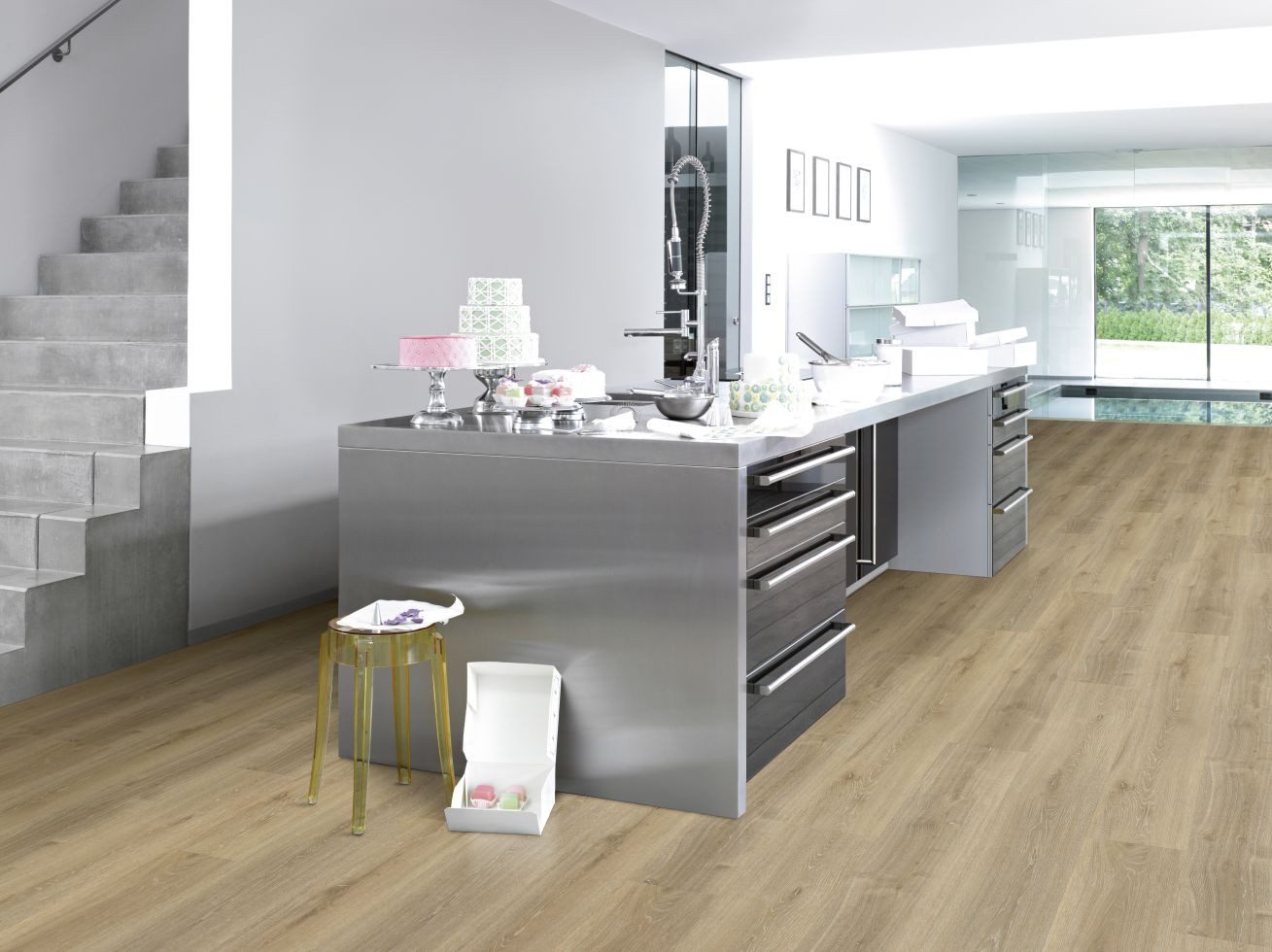 PARADOR Vinylboden Parador Vinylboden mit Trittschalldämmung Eiche