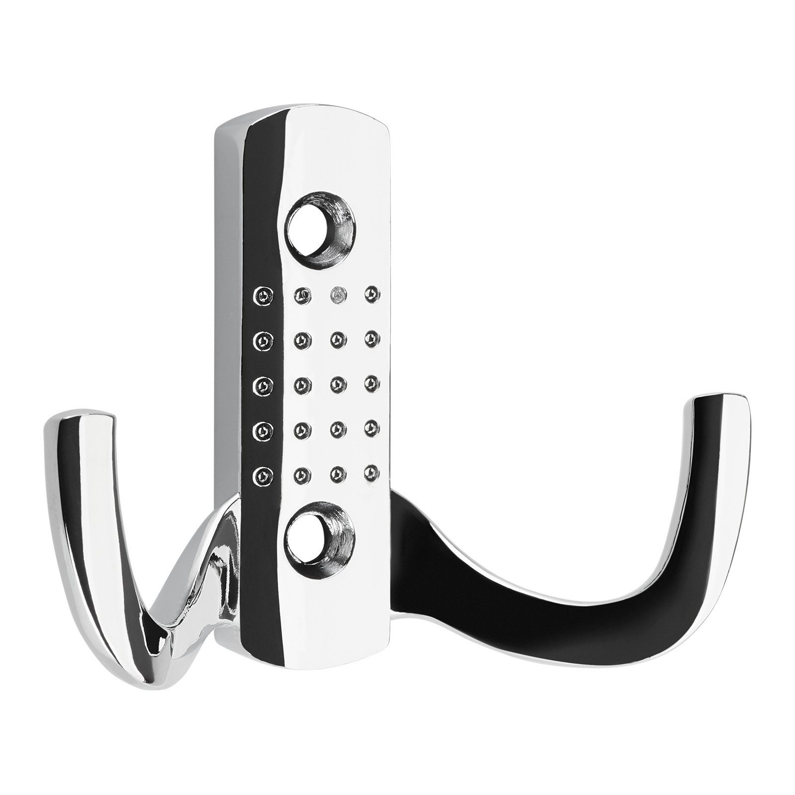 SO-TECH® Garderobenhaken JASMIN STRONG - extra stabile Ausführung (1 St), Variante kurz Chrom poliert