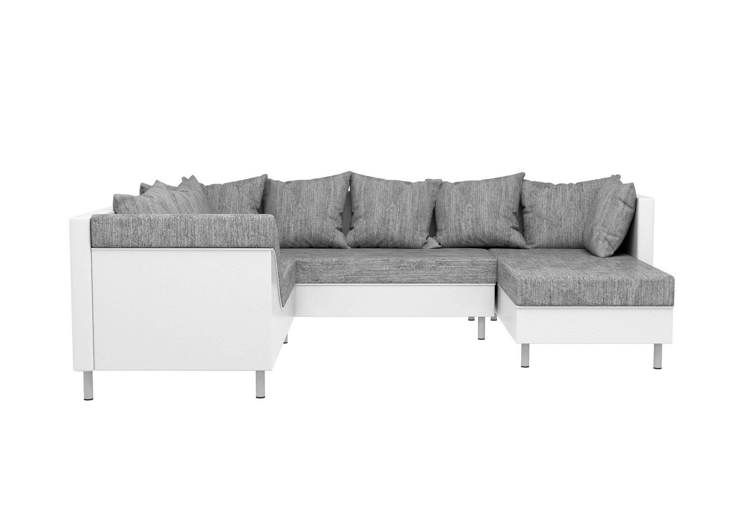 mane Modern Sofa, in Europa made stellbar, U-Form, Lotos, Raum im oder bestellbar, links Design, Stylefy rechts Wohnlandschaft frei