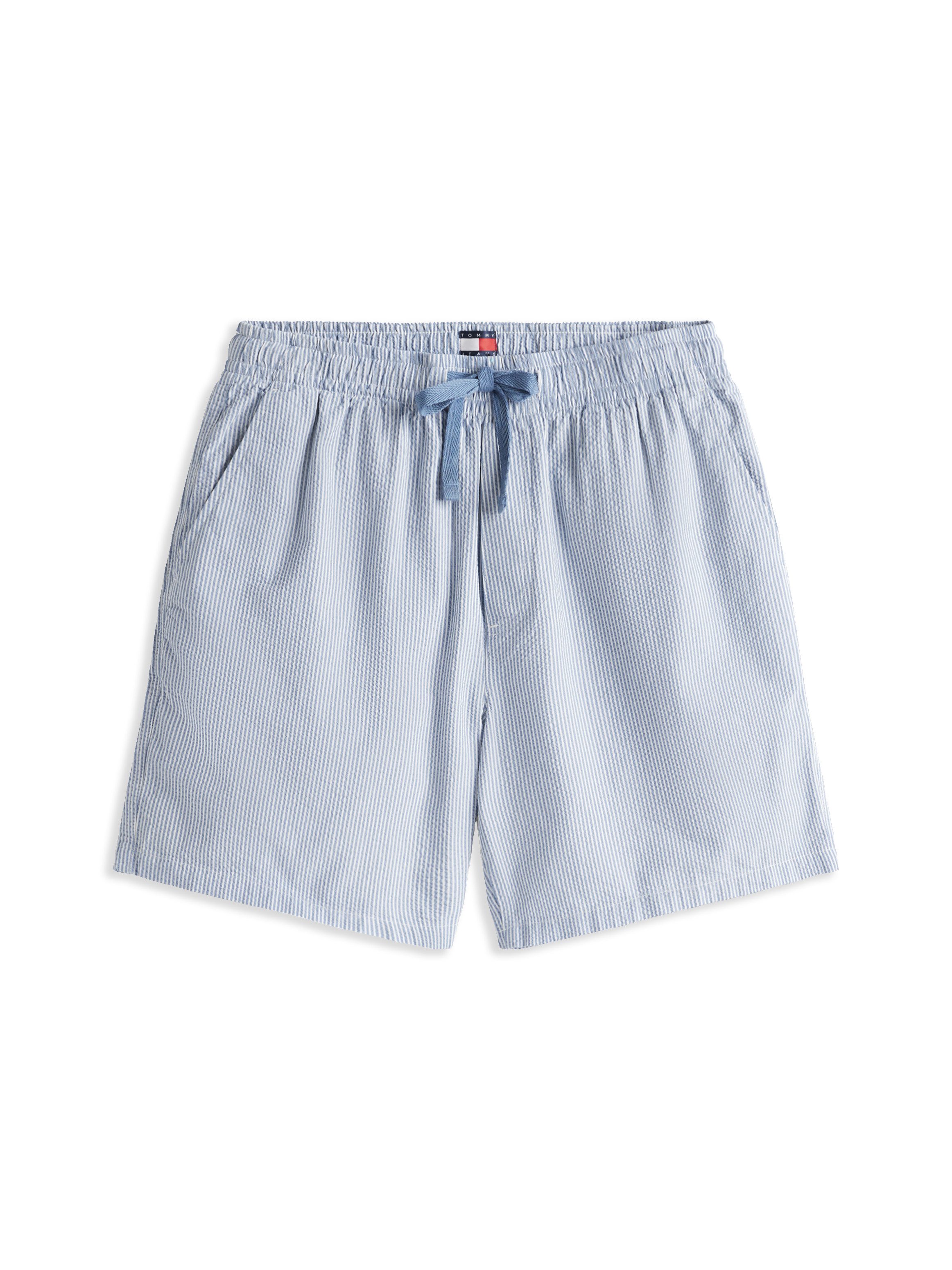 Tommy Jeans Shorts TJM SEERSUCKER STP BEACH SHORT fein gestreift