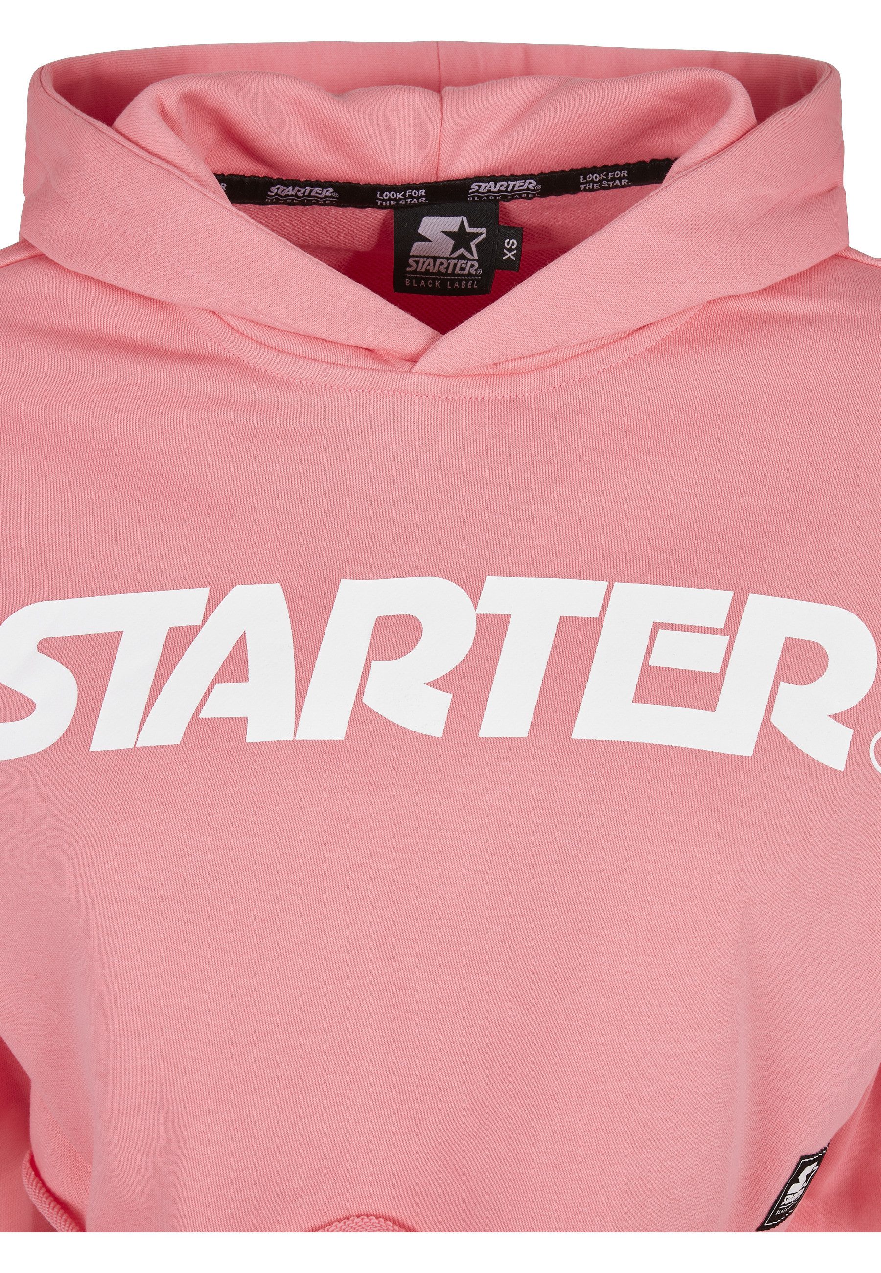Starter Black Label Rundhalspullover Starter Black Label Damen Ladies Starter Cropped Hoody (1-tlg)