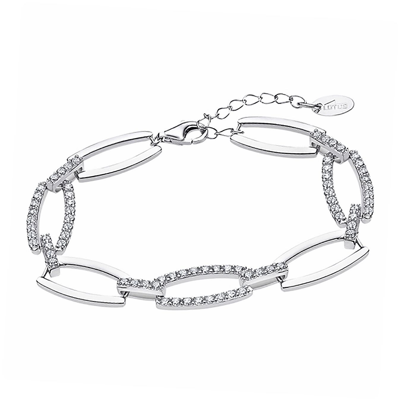 LOTUS SILVER Silberarmband LOTUS Silver Armband Zirkoniastein 925 (Armband) günstig online kaufen