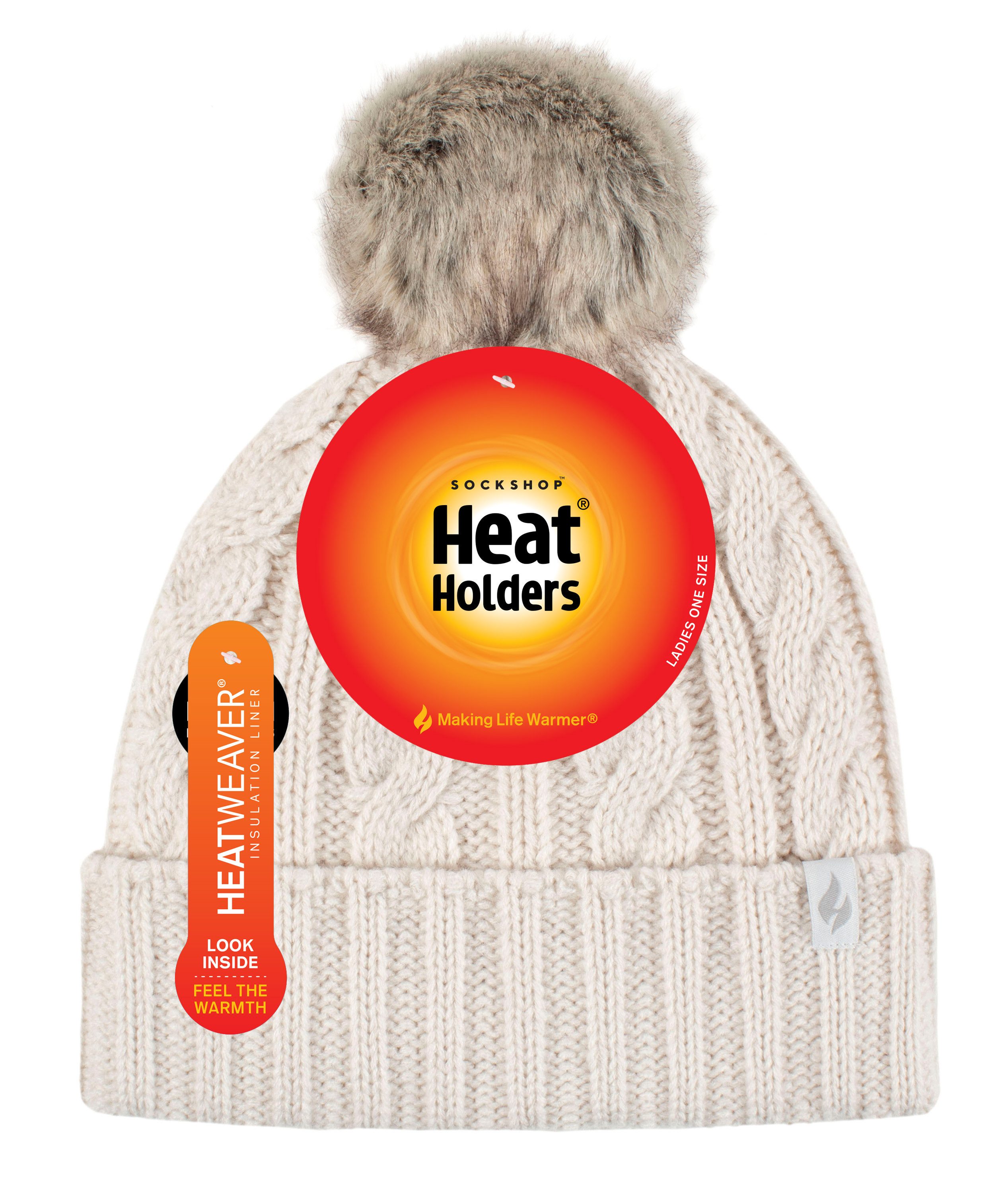 Heat Holders Bommelmütze BSHH74 Damen POM POM