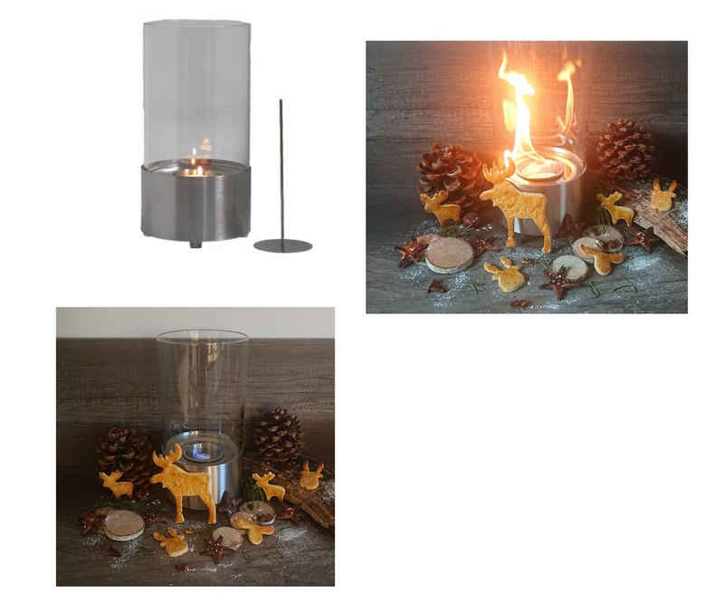 Markenwarenshop-Style Tischfeuer Tischfeuer Tischkamin Feuerstelle Kamin Gelkamin Bio Ethanol-Kamin