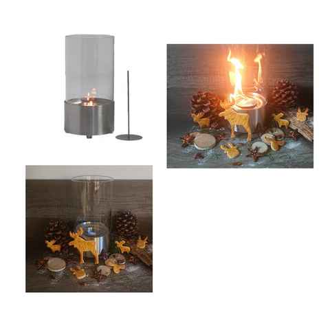 Markenwarenshop-Style Tischfeuer Tischfeuer Tischkamin Feuerstelle Kamin Gelkamin Bio Ethanol-Kamin