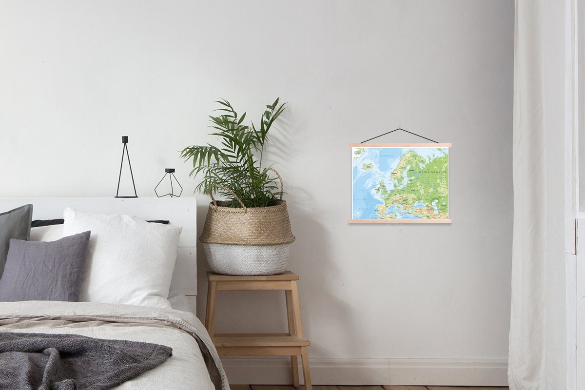 MuchoWow Poster Karte - Europa - günstig online kaufen