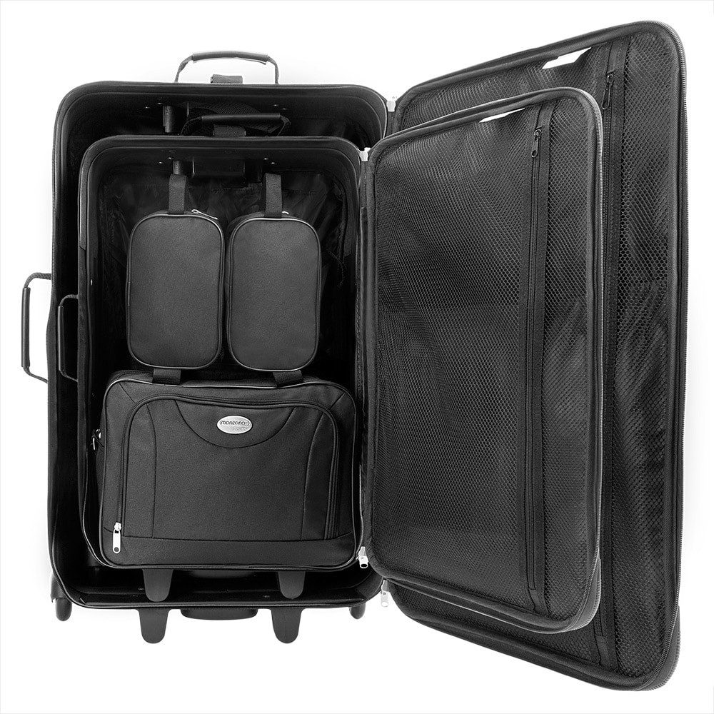 monzana Trolley, 2 Rollen, mit Netzfach günstig online kaufen