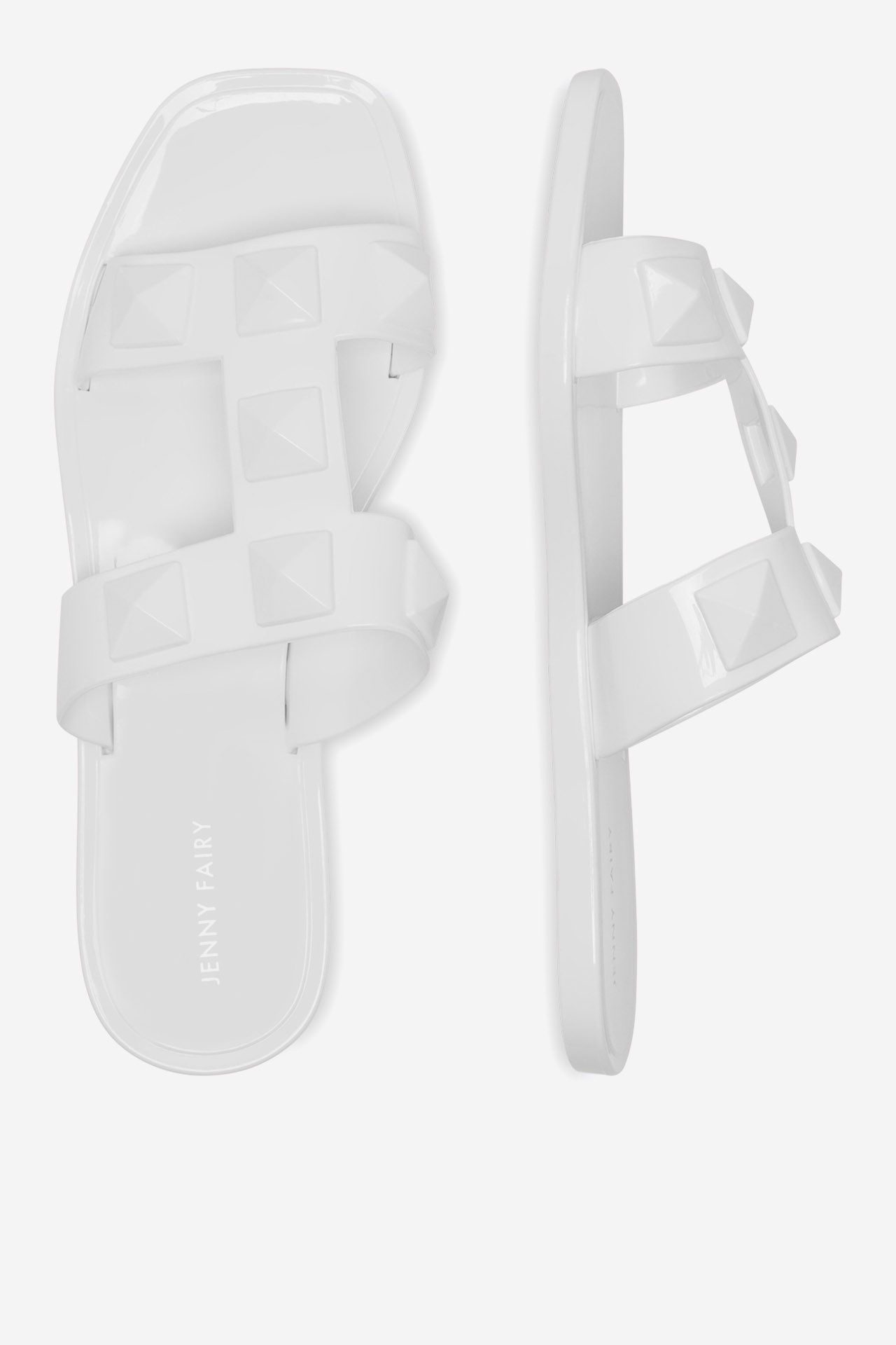 Jenny Fairy Jenny Fairy Damen Flip-Flops 37 weiß 5905588547723 Badepantolette