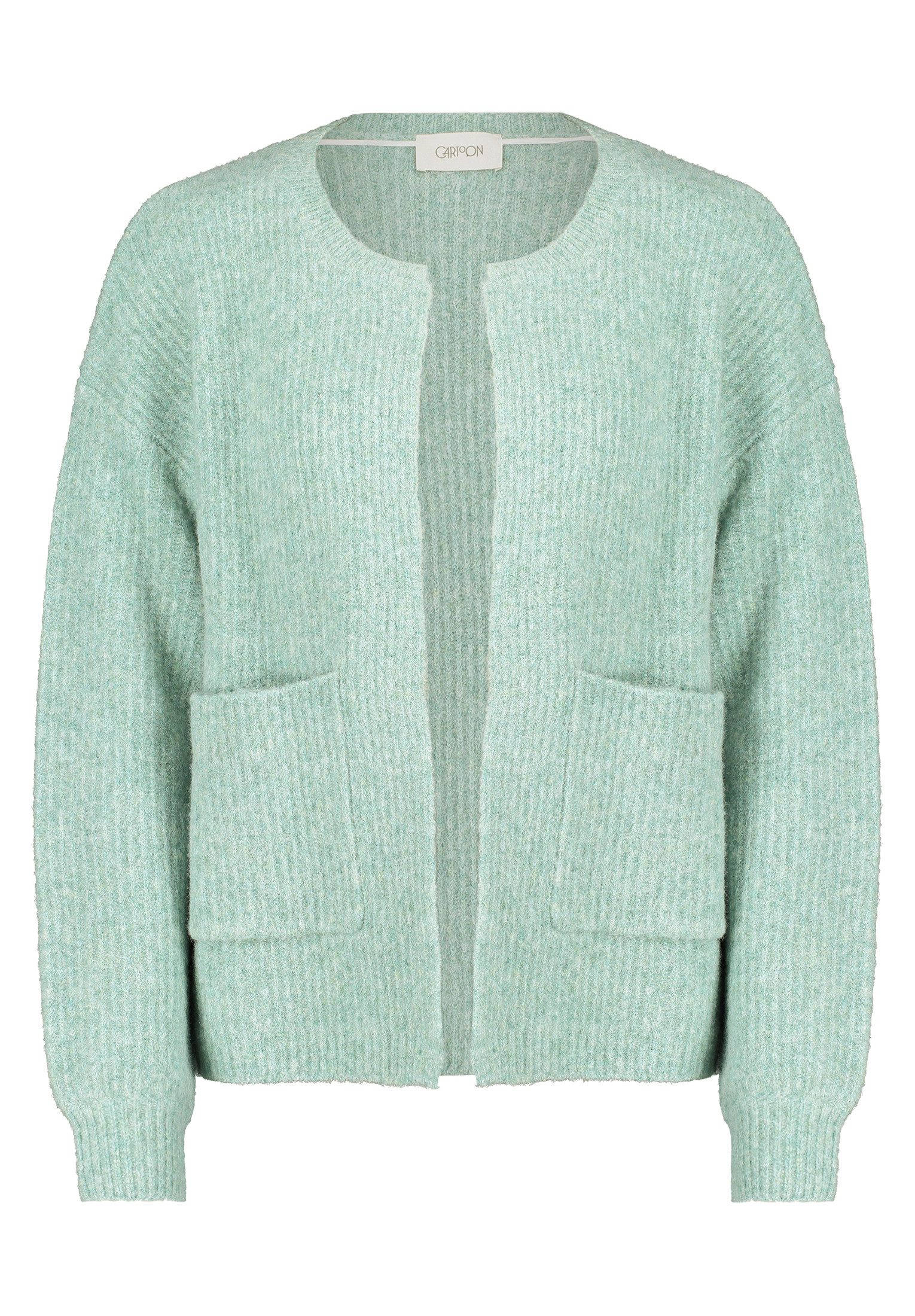 Cartoon Strickjacke "Cartoon Damen Strick-Cardigan mit Taschen" 1 tlg. Stru günstig online kaufen