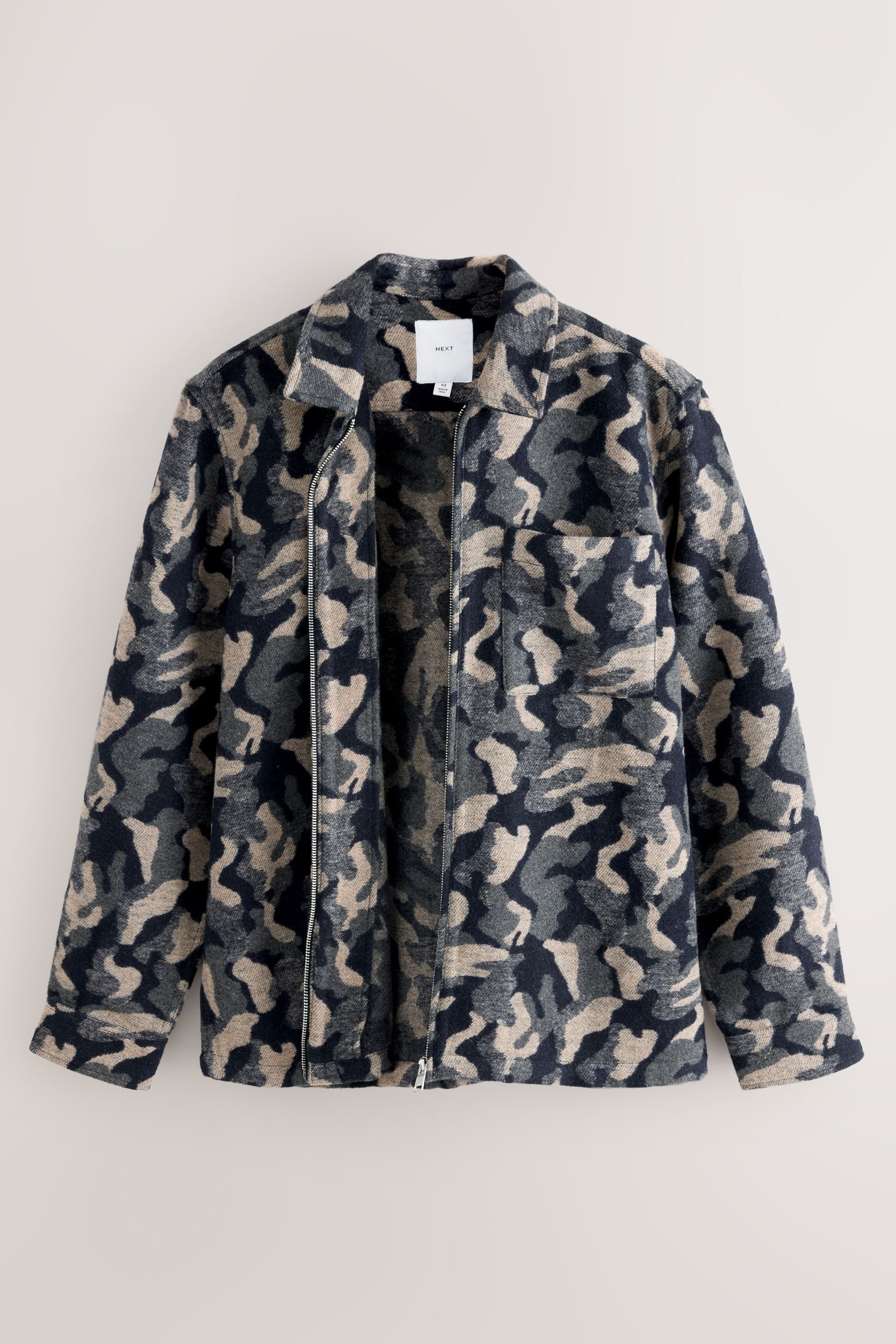 Next Hemdjacke Canvas-Hemdjacke (1-St)