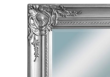 Wandspiegel LC Home Wandspiegel »Barock« silber ca. 180 x 80 cm m. Facettenschliff Antik- Stil, vormontierte Aufhängung