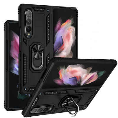 Numerva Handyhülle Schutz Hülle für Samsung Galaxy Z Fold 4, Outdoor Case Panzer Hülle Bumper Cover