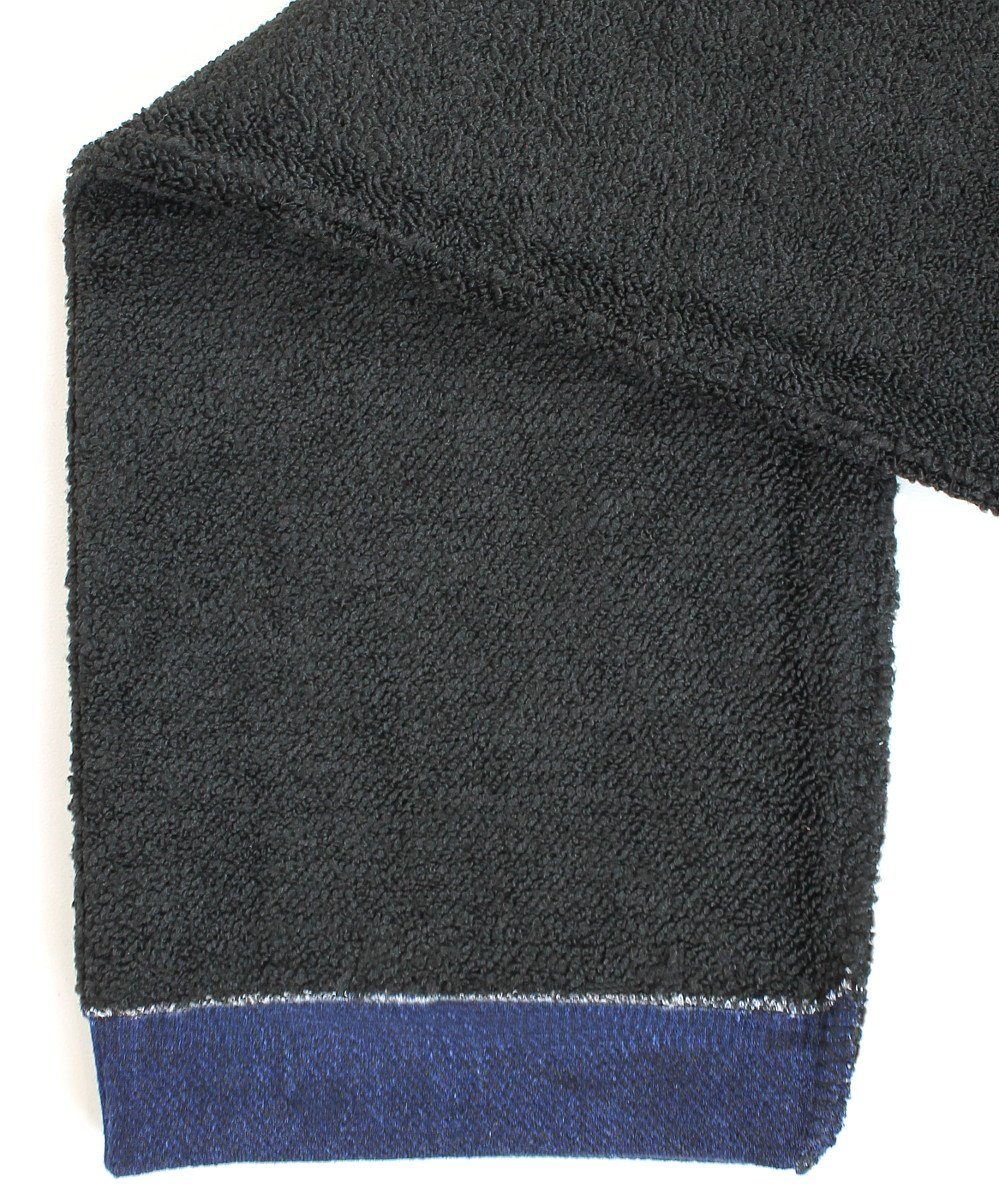 Leggings Geblümt, mit dy_mode WL157-BlueRoyal Jeans-Optik Jeggings Thermoleggings Thermoleggings Damen Bund, elastischem Thermo Gefüttert mit Innenfutter