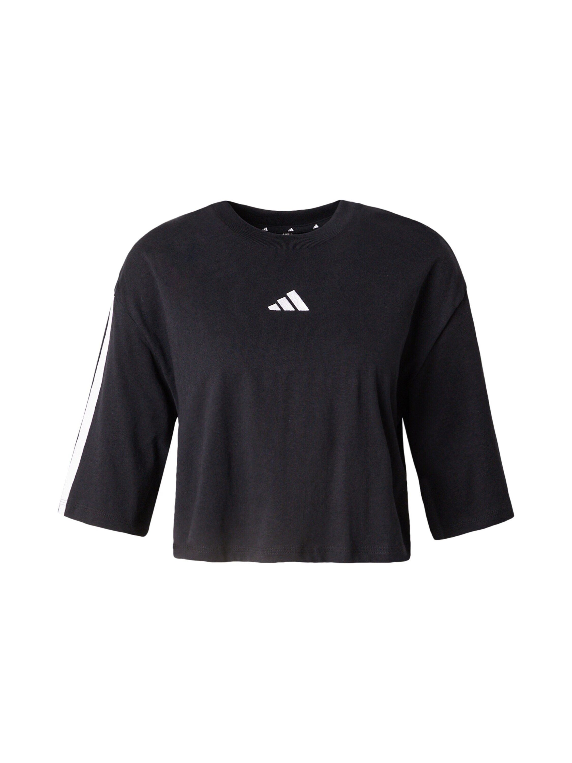 T-Shirt ESSENTIALS 3-STREIFEN COTTON LOOSE