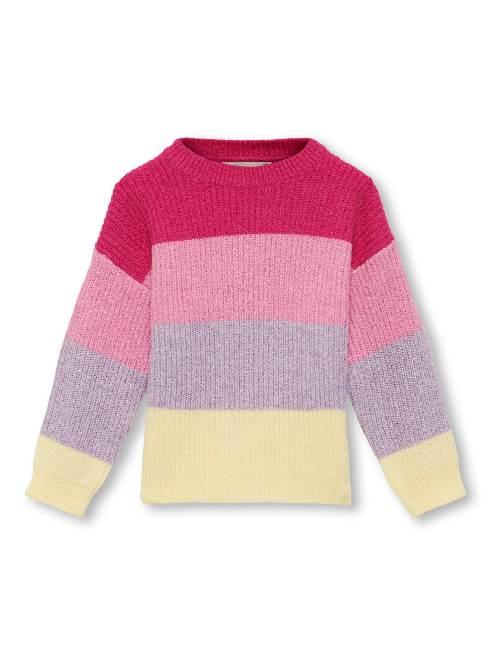 KIDS ONLY Strickpullover KMGNEWSANDY fuchsia purple