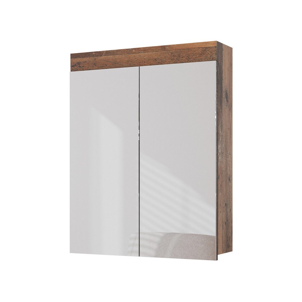 Vicco Badezimmerspiegelschrank Luna, Oldstyle, 60 x 77 cm