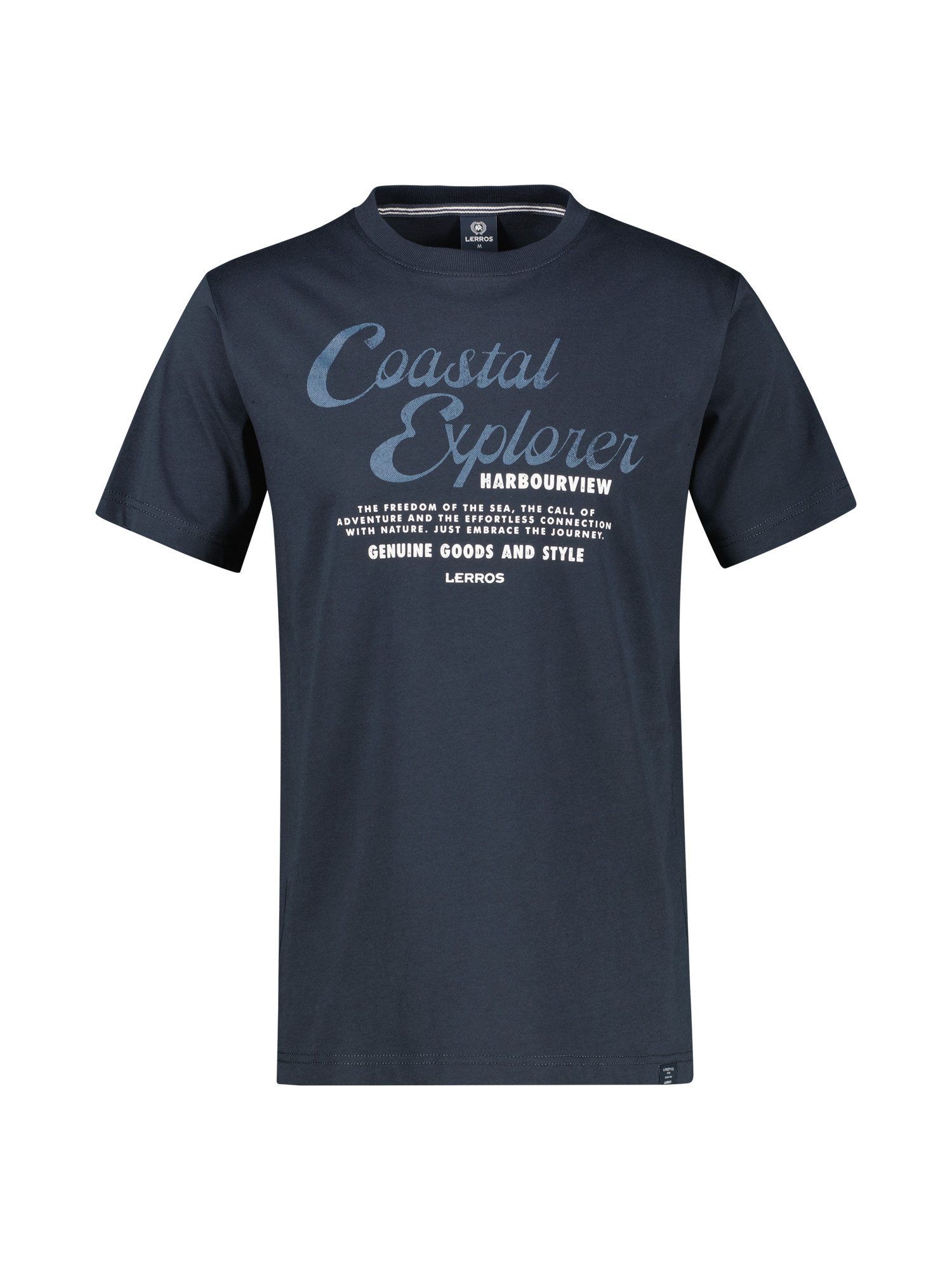 T-Shirt T-Shirt aus 100 % Baumwolle mit Brustprint