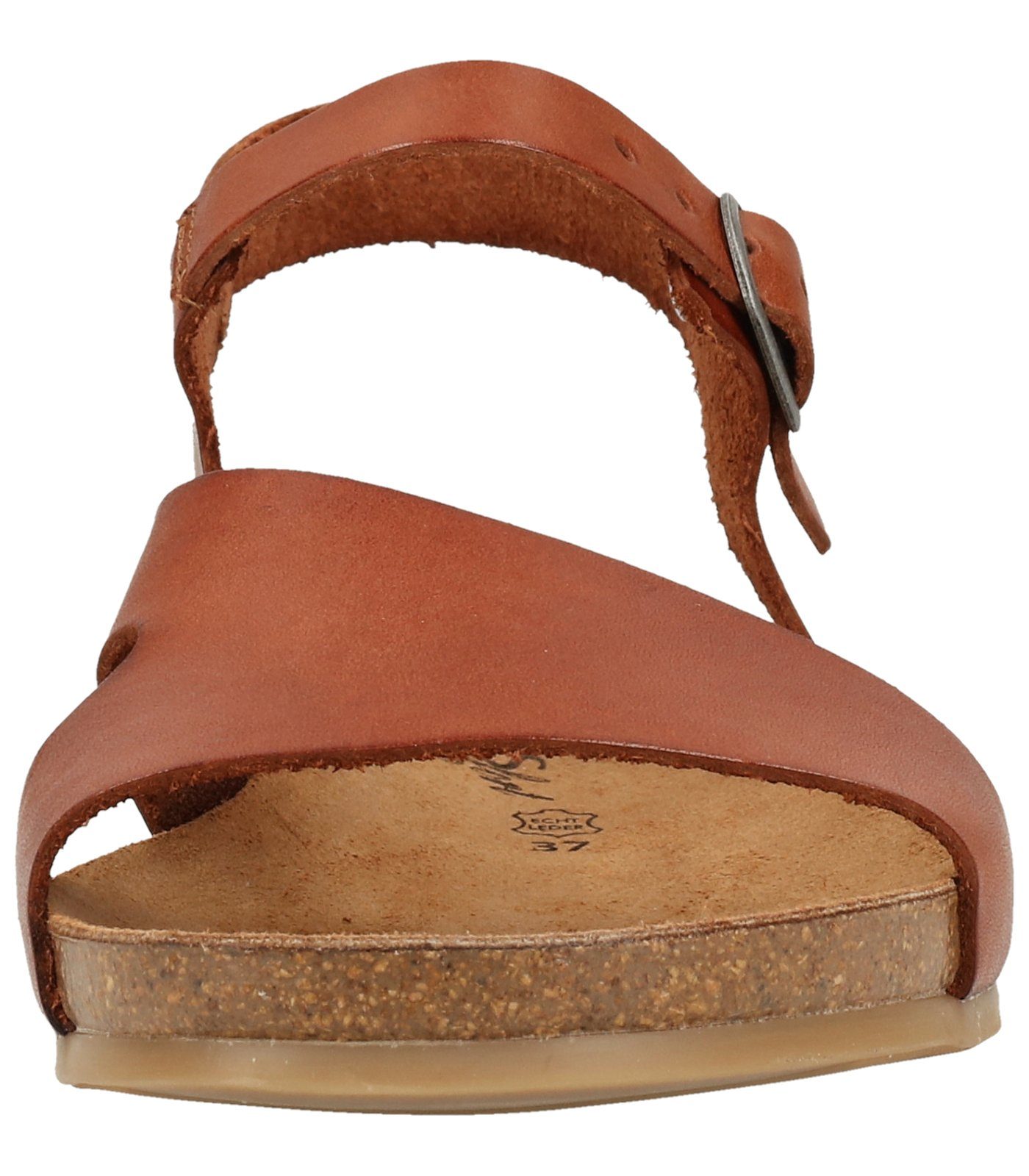 Comfort Riemchensandalette Kastanie COSMOS Sandalen Leder