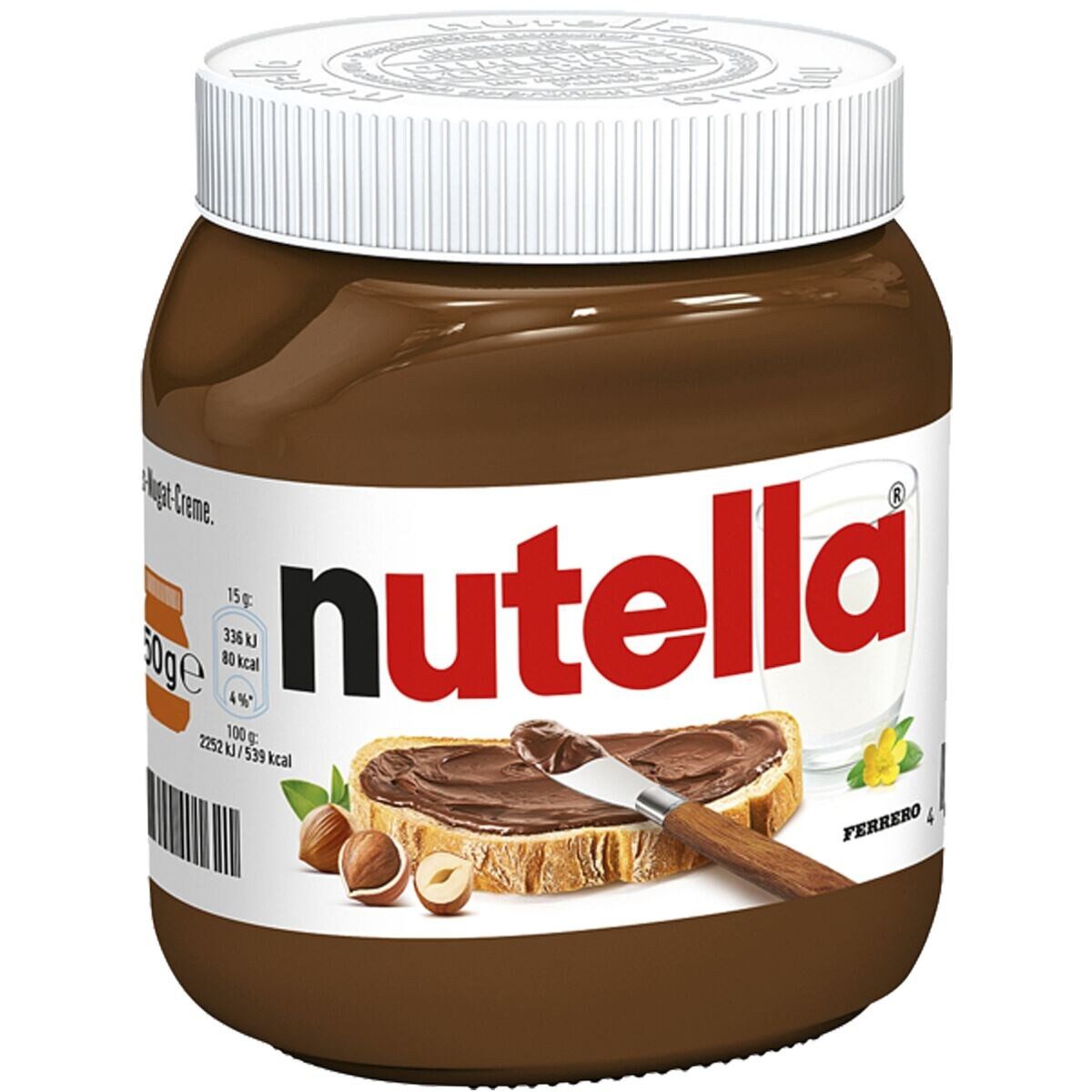 nutella Schokoaufstrich Nougatcreme nutella®, 450 g
