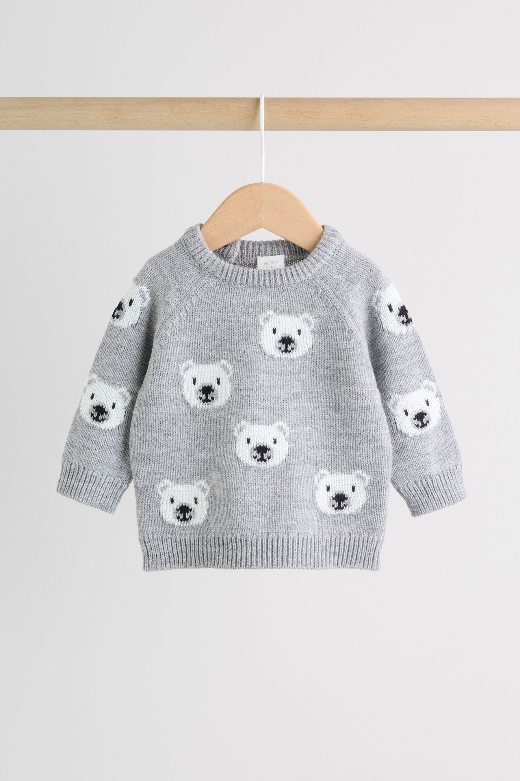 Next Top & Leggings Gestricktes Baby-Set mit Pullover und Leggings (2-tlg)