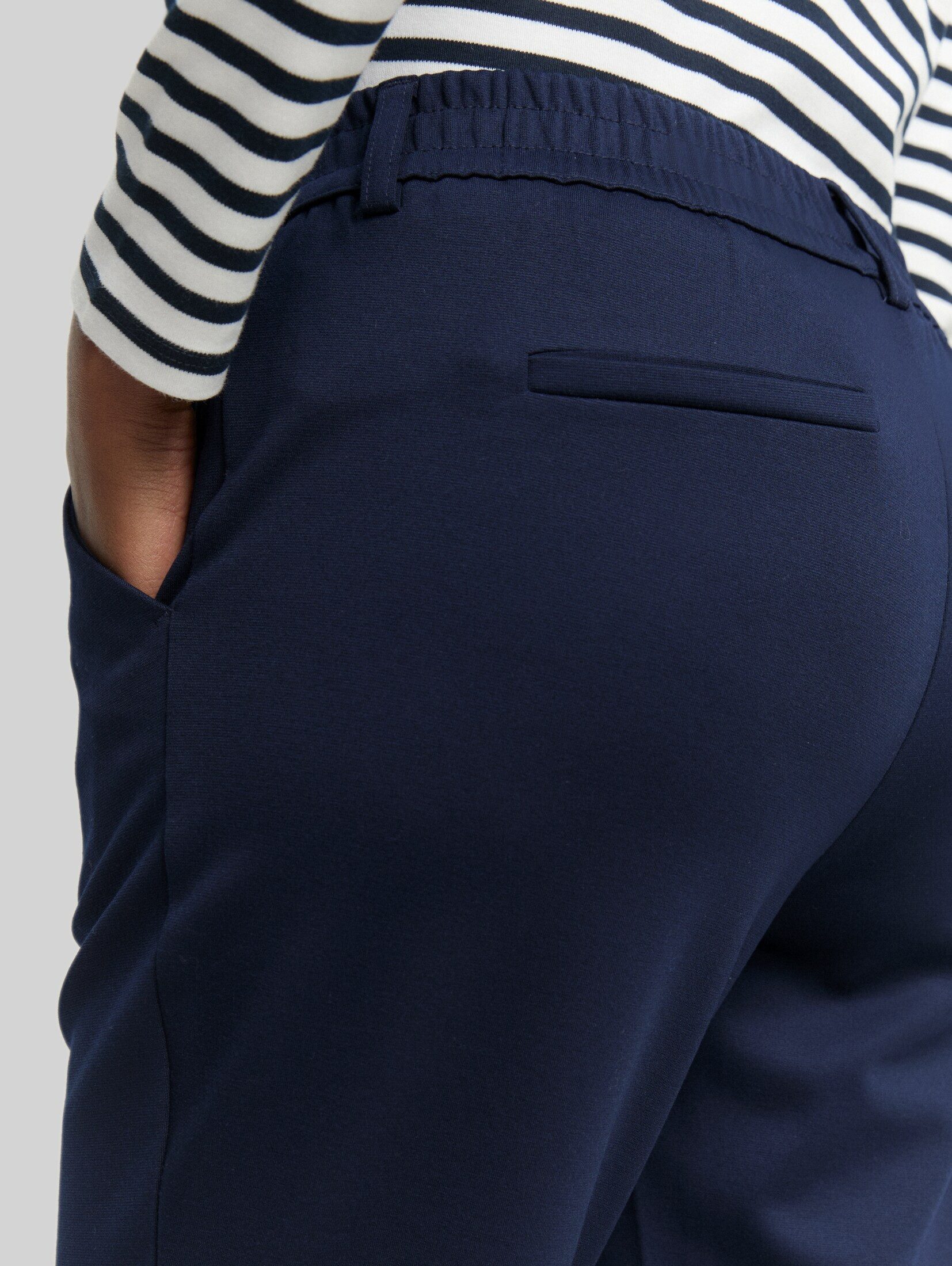 TOM TAILOR Denim Sweathose Hosen & Chino Relaxed Fit Hose mit elastischem Bund – Bild 5 von 5
