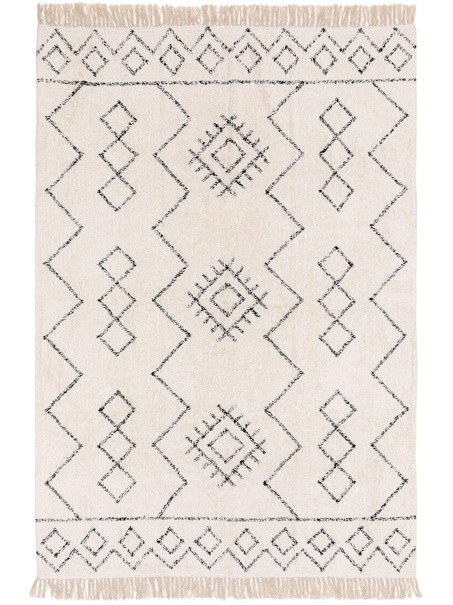 benuta Teppich Naomi, rechteckig, Höhe: 6 mm, Kunstfaser, Berber, Ethno-Sty günstig online kaufen