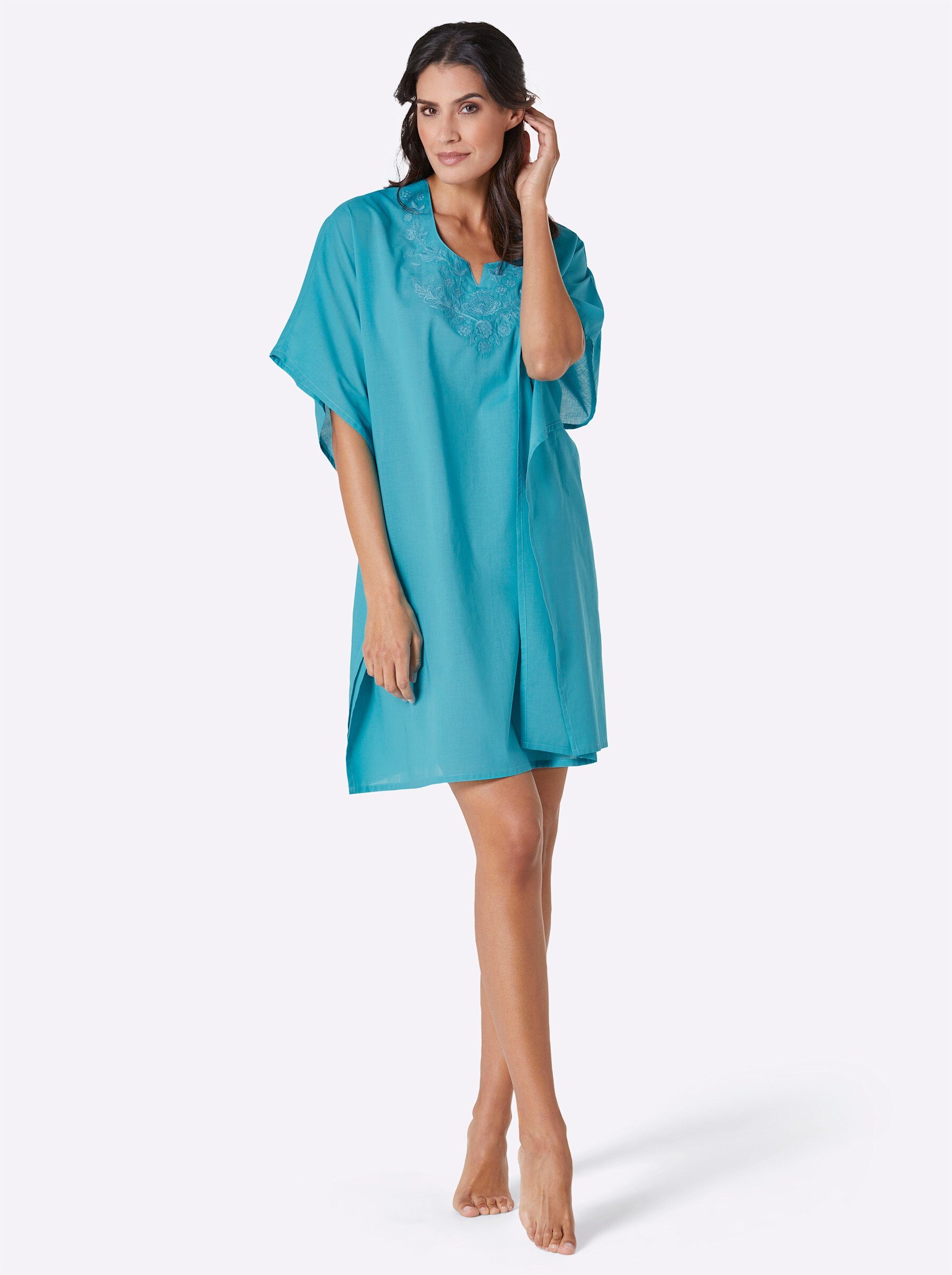 Witt Strandkleid Tunika Ärmellos