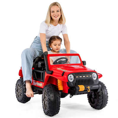Ulife Elektro-Kinderauto Eltern-Kind-Fahren mit USB, Bluetooth, Fernsteuerung, Belastbarkeit 100 kg