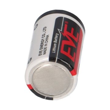 EVE 4x EVE Lithium 3,6V Batterie ER14250 1/2 AA ER 14250 + Box Batterie
