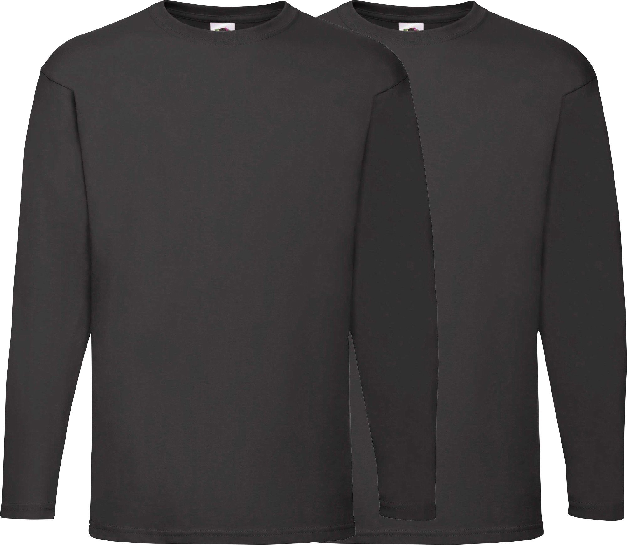Fruit of the Loom Sweatshirt Unisex-Langarmshirt günstig online kaufen