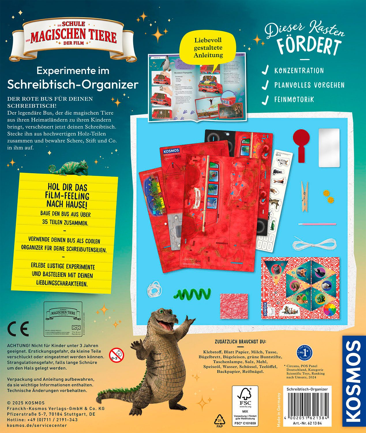 Kosmos Kreativset Die Schule der magischen Tiere - Experimente im Schreibti günstig online kaufen