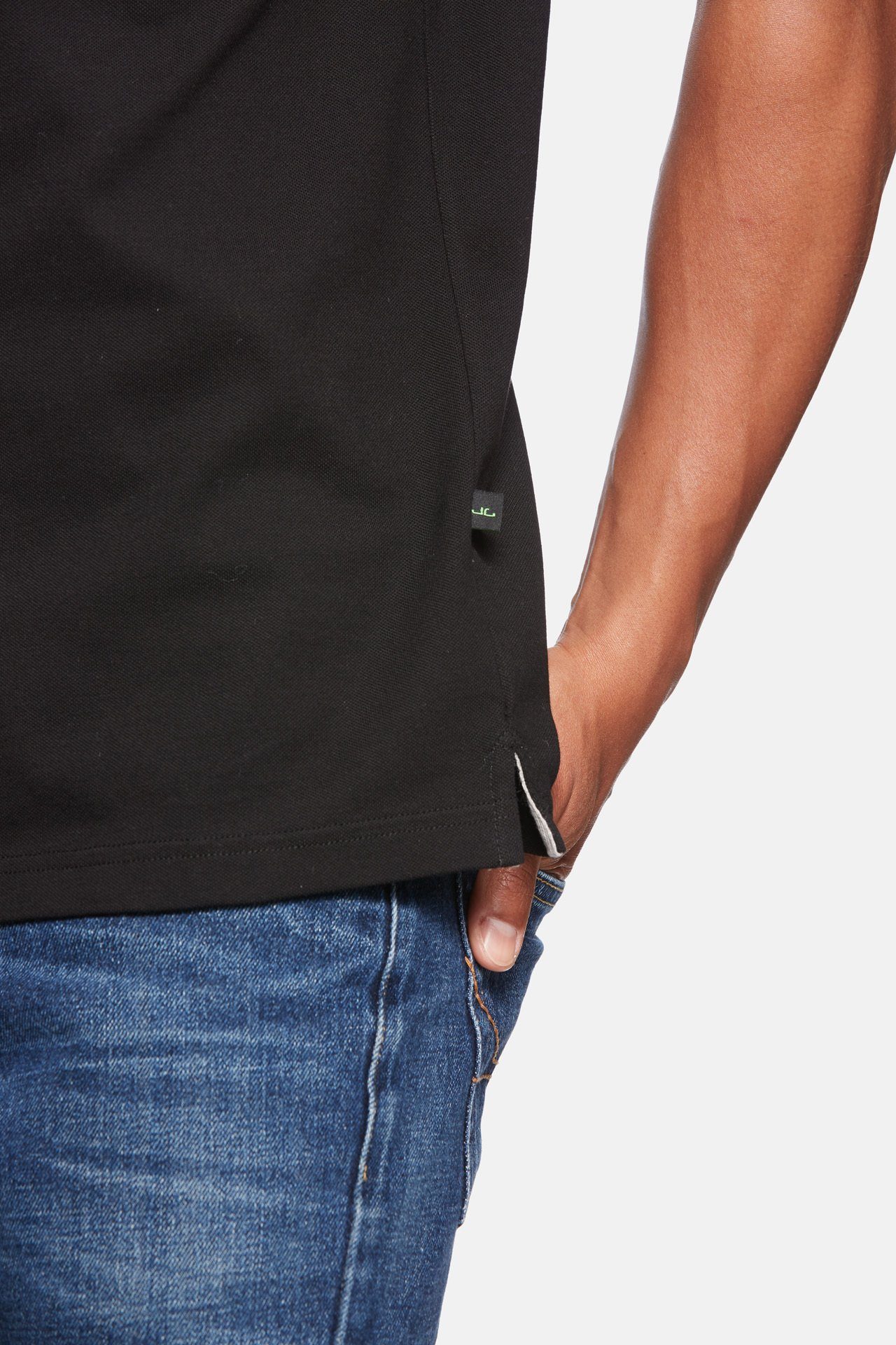 Poloshirt Black David Green Jeff