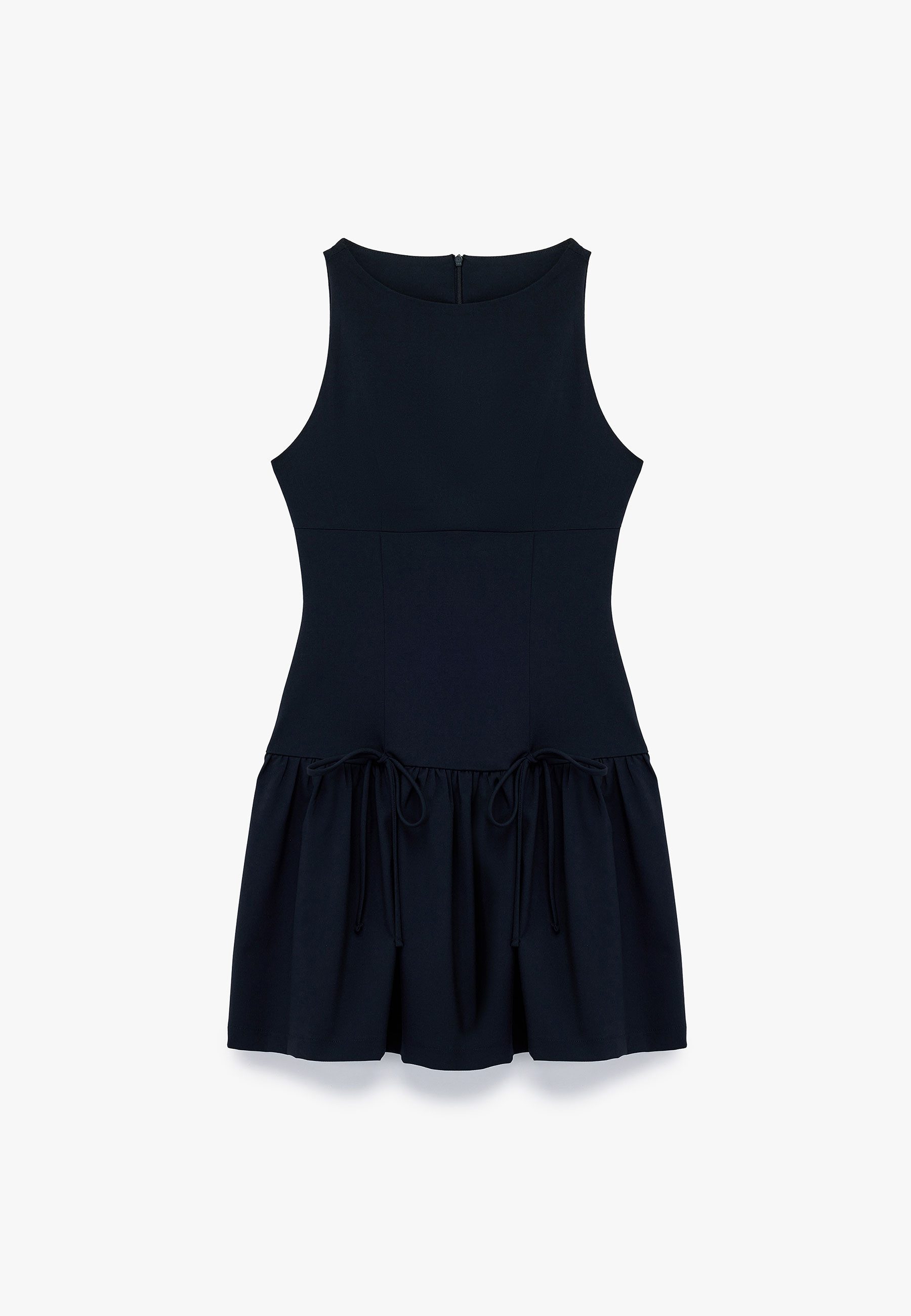 Koton Badekleid Mit Schleife Fit & Flare Kleid Minikleid