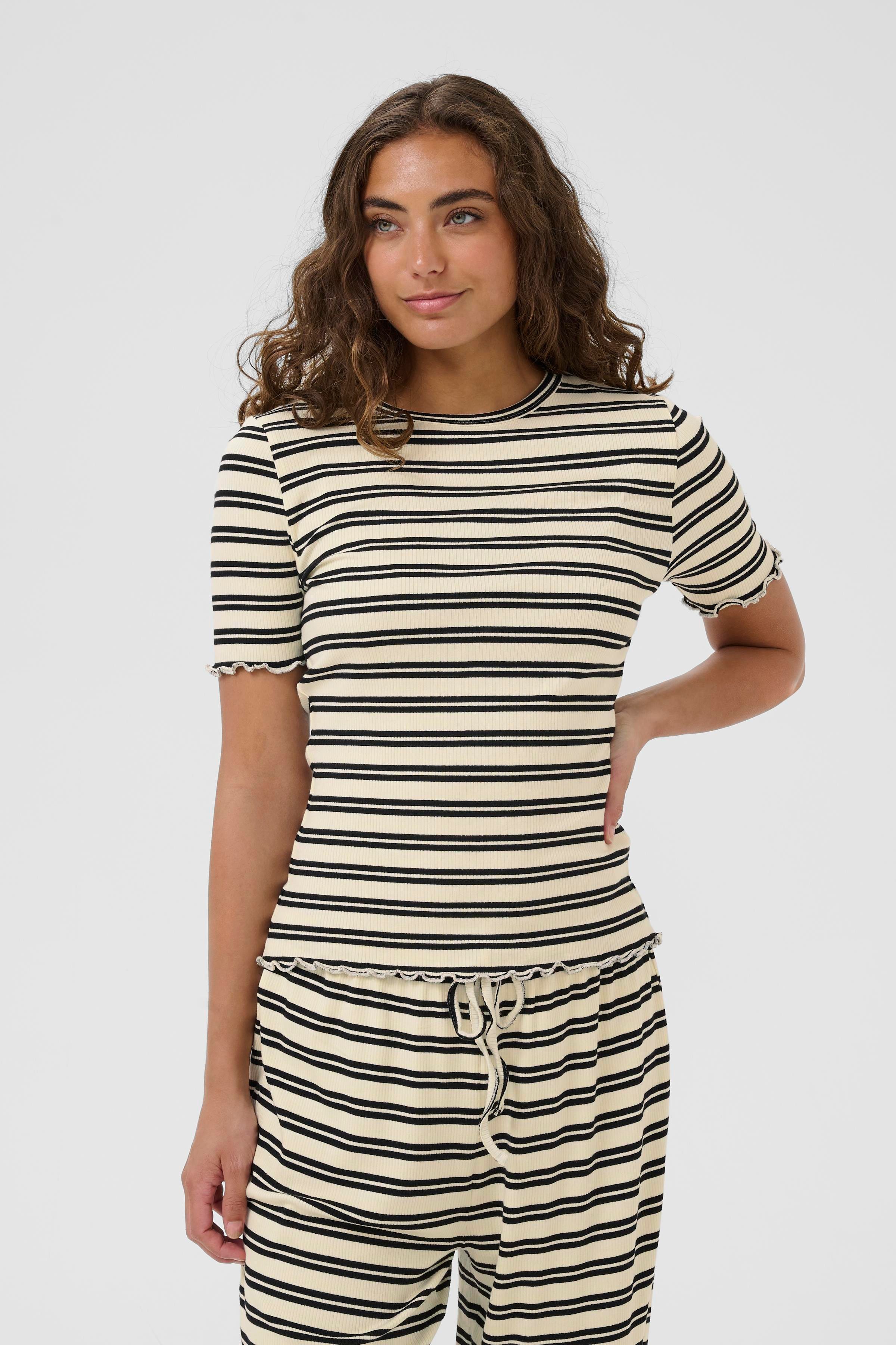 Saint Tropez Kurzarmshirt OlaliaSZ SS T-Shirt