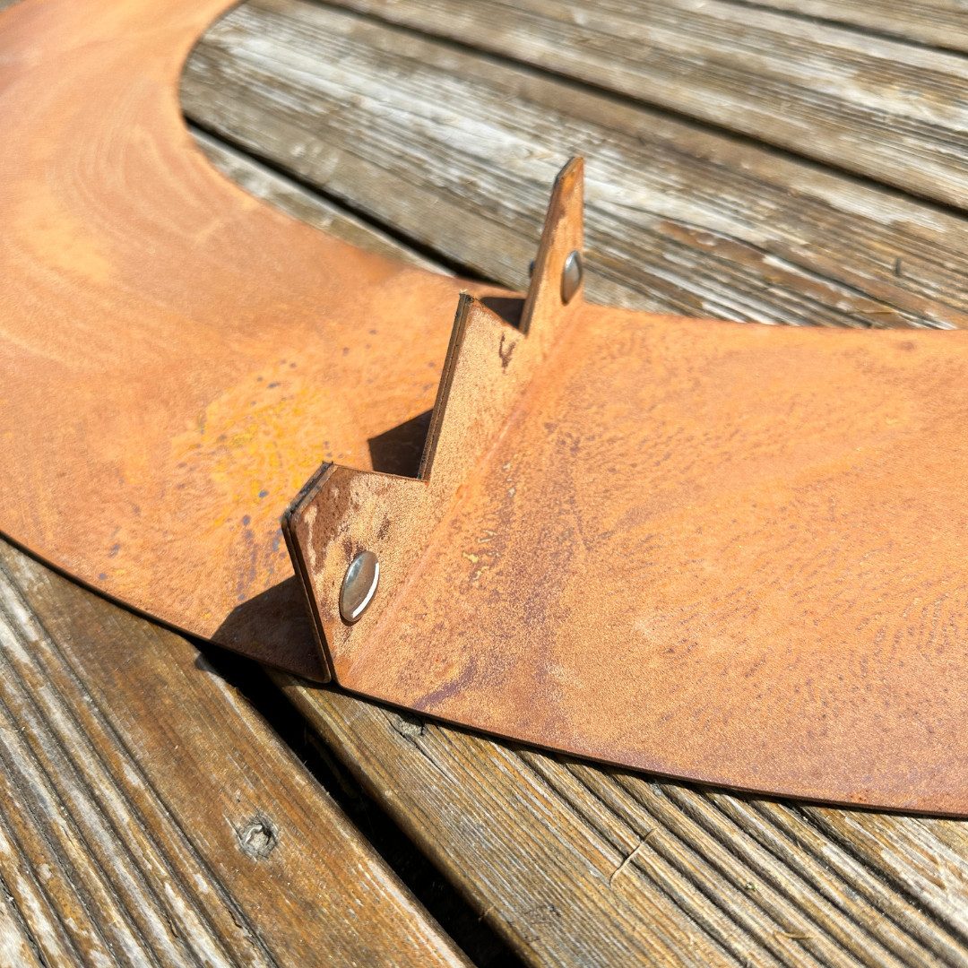 Czaja Beetumrandung Baumring - Mähkante, Baumumrandung Cortenstahl -Mährobo günstig online kaufen