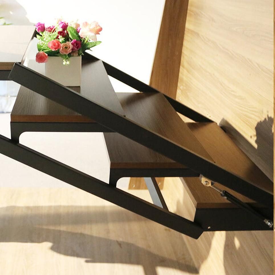 JVmoebel Leiterregal Platzsparender Esstisch mit Regal in modernem Design, Made in Europa