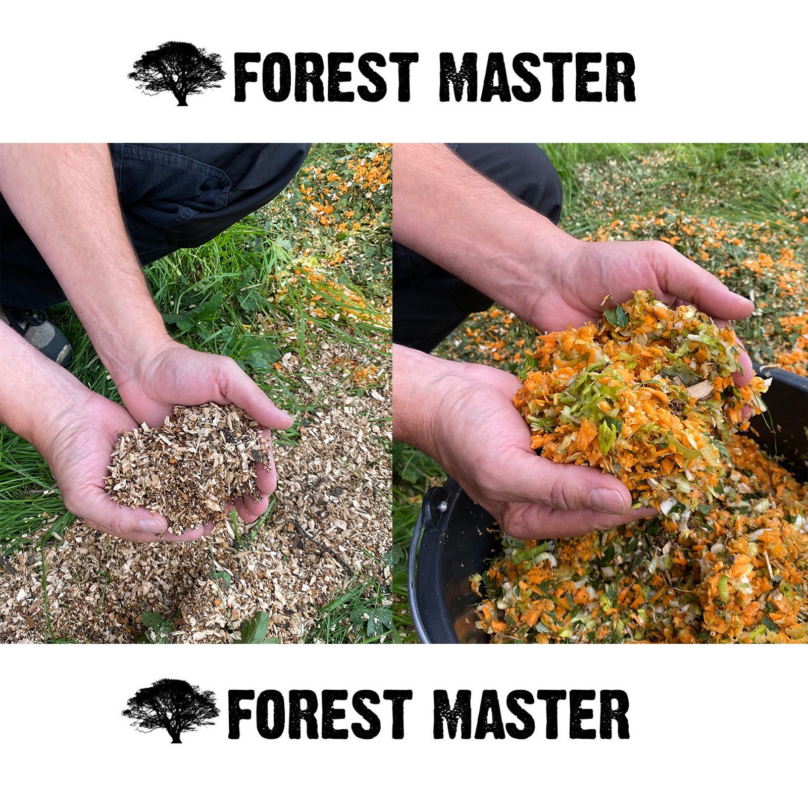 Forest Master Messerhäcksler Benzin Häcksler Mulcher 6 PS 208ccm 4-Takt FM6DD-MUL