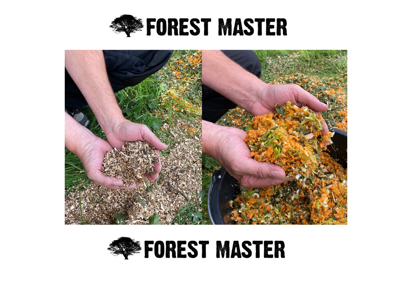 Thumbnail - Forest Master Messerhäcksler Elektro Häcksler Mulcher 2800 Watt, 4 PS Direktantrieb FM4DDE-MUL