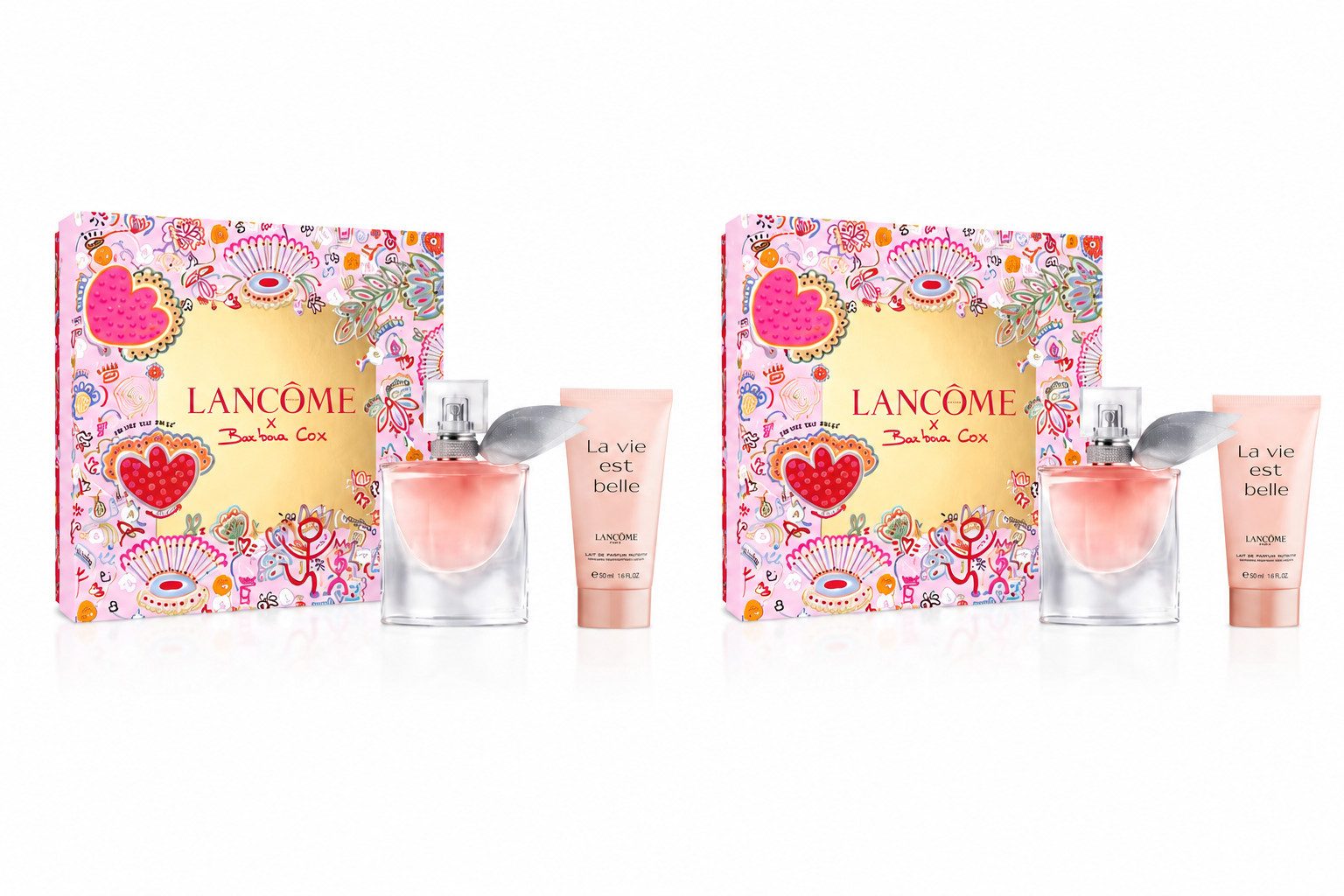 LANCOME Duft-Set Lancome La vie est belle Duft- und Pflegeset 2er Set, 2-tlg., Vorteilspack mit zwei identischen Duft- und Pflegesets